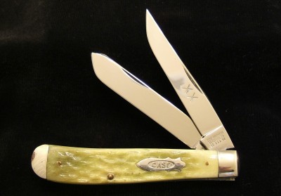2007 1/2 Trapper proto w/Bright Green Bone Handles