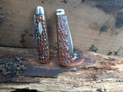 Keen Kutter spear - Robeson clip  Both around a century old