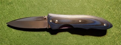 Corby Black n Blue partially Serrated Folder  (4).jpg