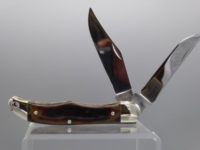 Python skin micarta