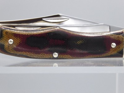 Python skin micarta