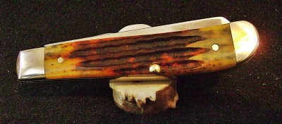 Case 2020 Mini-Trapper 6207 SS Limited Edition Autum 2nd Cut Bone  - Pile Closed.JPG