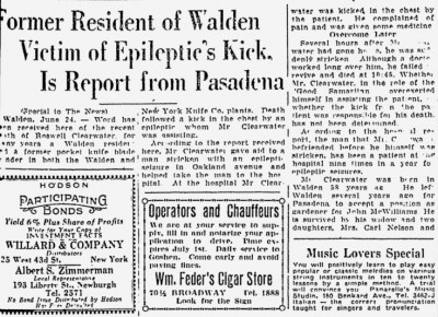 Walden Knife Company &amp; New York Knife Company mentioned.