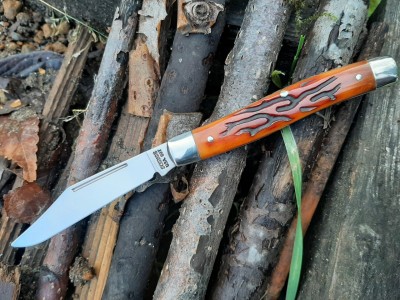 Jeffinn modified 8OT Schrade USA wormgroove