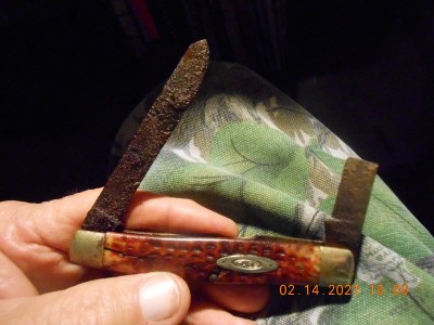 Broken Clip blade