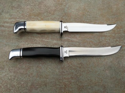 Buck 105 Pathfinder 2014 & 1976.JPG