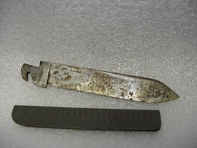Knife without cover/before