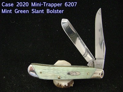 Case 2020 Mini-Trapper 6207 Mint Green Slant Bolster - Labeled.JPG