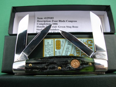 Canal Street Green Stag Bone Congress