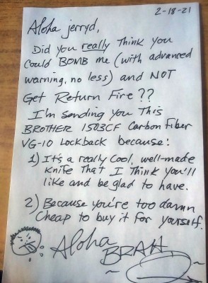 Brother 1503CF - Note from ~Q~.jpg