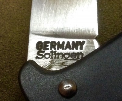 The Tang Stamps Are Identical For Both Pocket Knives.
