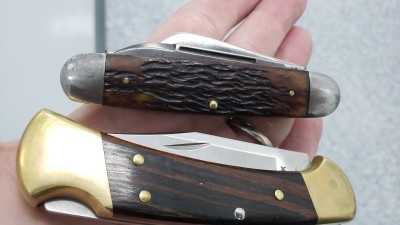 Buck 112 / bone Imperial