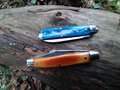 Tidioute 78 American blue camel - Schrade USA 8OT Jeffinn orange