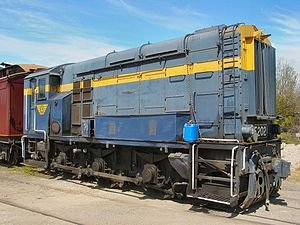 Shunting diesel. 1951..jpg