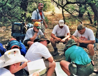 Scouts figuring out “where are we?”