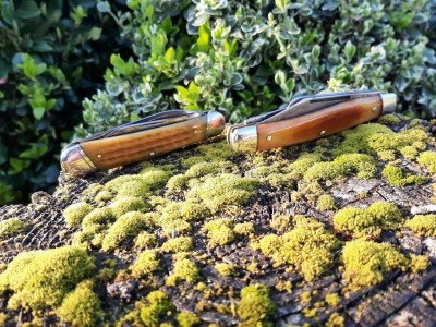 Case 1995 63046 Whittler honey bone - Schrade 1970-80s 8OT Jeffinn bones