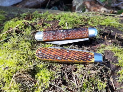 1940s Camillus Equal end clip - 2018 Tidioute #18 boys knife spear