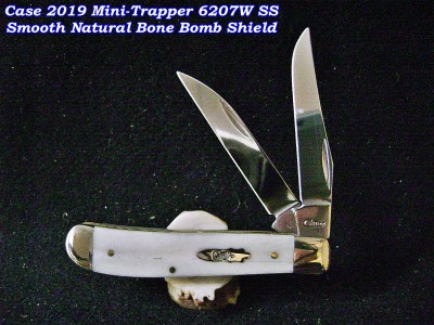 Case 2019 Mini-Trapper 6207W SS Smooth Natural Bone Bomb Shield - Labeled.JPG