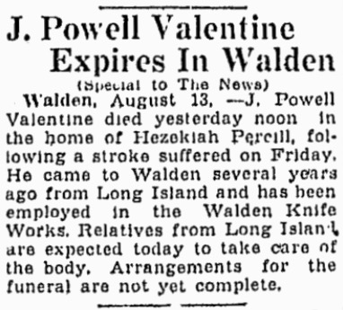 Walden Knife Works mentioned.
