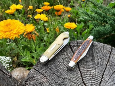 '13 GEC Northfield 85 bullet end - Schrade USA 33 OT jack