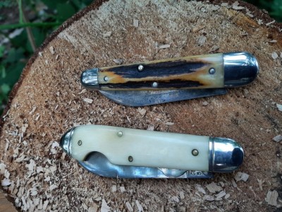 2016 Northwoods Bear Lake Sambar - 2013 Northfield 85 bullet end  EZO LL smooth ivory bone