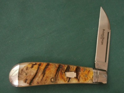 Schatt &amp; Morgan #01 Wharncliffe Swayback Jack Rams Horn