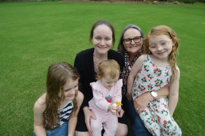 Three Generations of Girls