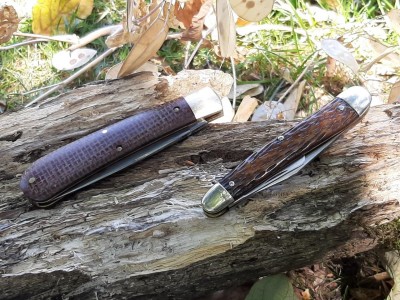 Schrade Cut Co whittler - Tidioute 745120 Mustang