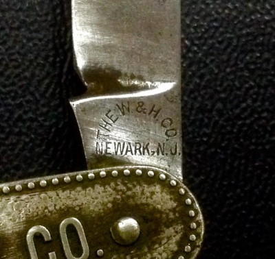 Main Blade Tang Stamp.