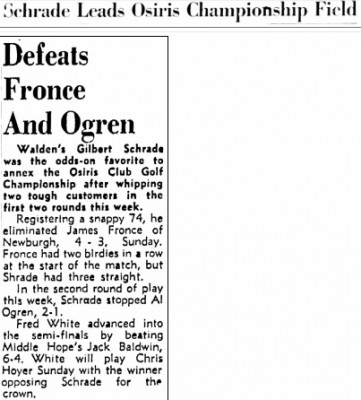 Gilbert Schrade mentioned.