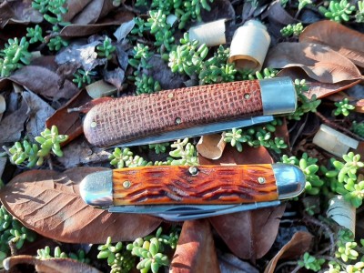 74 Mustang in Burlap - 66 Calf Roper in Autumn bone