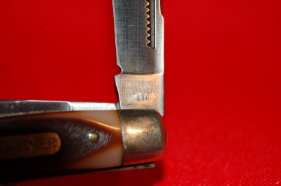 SCHRADE 8 OT stamped "JOHN PRIMBEL"