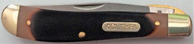 Old Timer 194OT Single blade Trapper Linerlock Folding Pocket Knife.