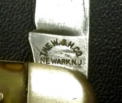 Main Blade Tang Stamp.