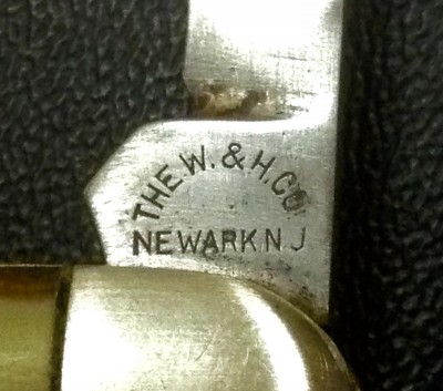 Secondary Blade Tang Stamp.