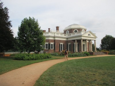 Monticello (back of house)