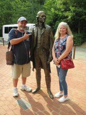 Me and Maw hangin' with ole Tom himself
