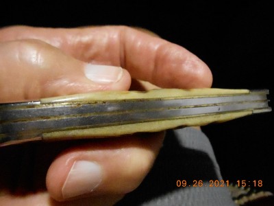 I believe the springs must be stainless as the rust wiped off of the very easily.  Still some rust evidence that I haven't cleaned that is on the brass liners, even though it doesn't rust.