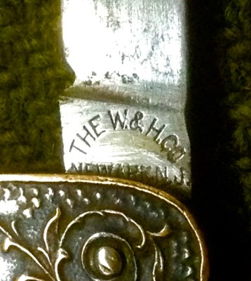 The Main Blade Tang Stamp.
