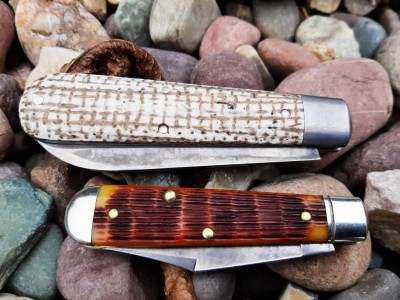 Northwoods #86 frame Heritage Jack - Cripple Creek #14 frame boys knife