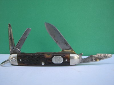 Cattaraugus model D2589(B)  Made between 1933-1940  Official Boy Scout knife  aka Whitt-L-Craft