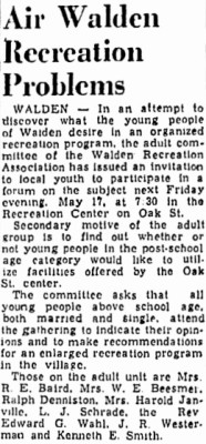 L. J. Schrade mentioned.