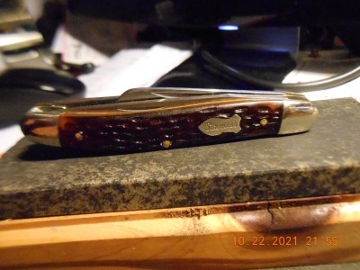 825 Schrade stainless  1973-2004 stamp