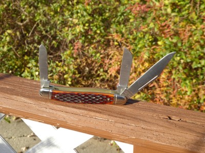 Schrade 858 Mark Side (Open)