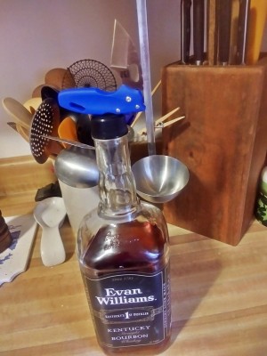 Evan Williams Bourbon & knife.jpg
