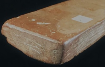 angled with sticker of unlnown not a Charnely Forest hone.JPG