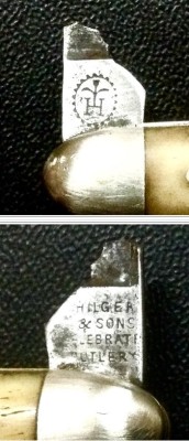 Broken Blade Tang Stamps.