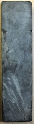 8 x 2 x 1 dark black stone largest area side view.JPG