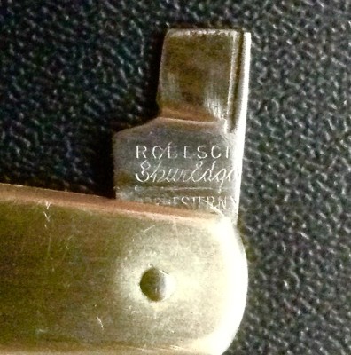 Secondary Blade-Front Tang Stamp.