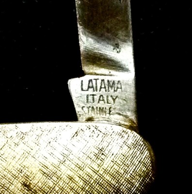 Main Blade-Front Tang Stamp.
